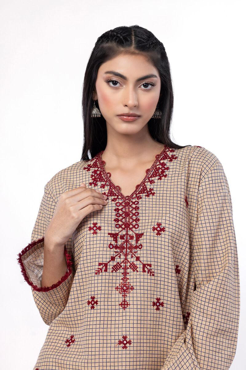 Embroidered | Khaddar | Tailored 2 Piece | Top and Bottom | USD 45.00