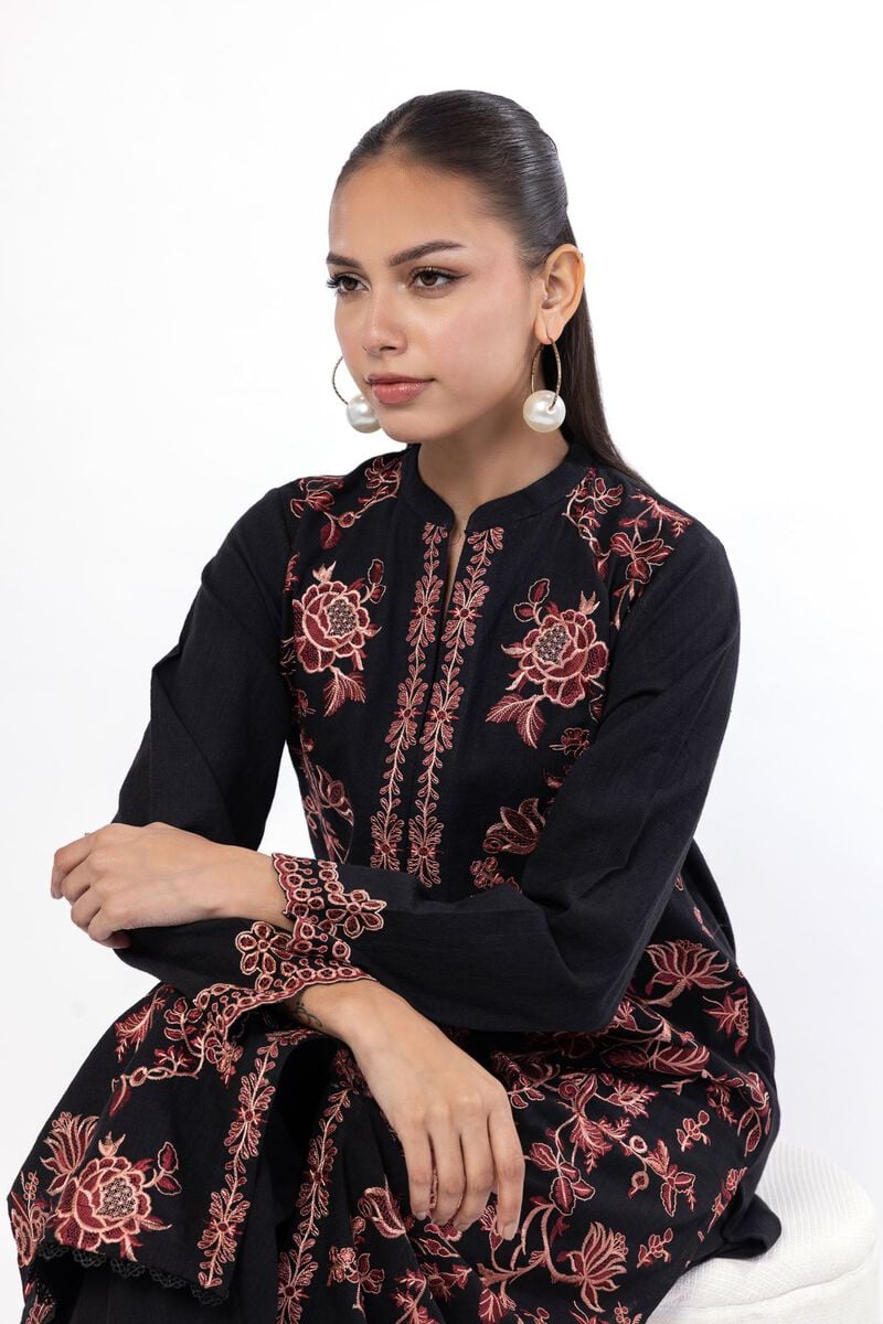 Embroidered | Crosshatch | Tailored 2 Piece | Top and Bottom | USD 45.00