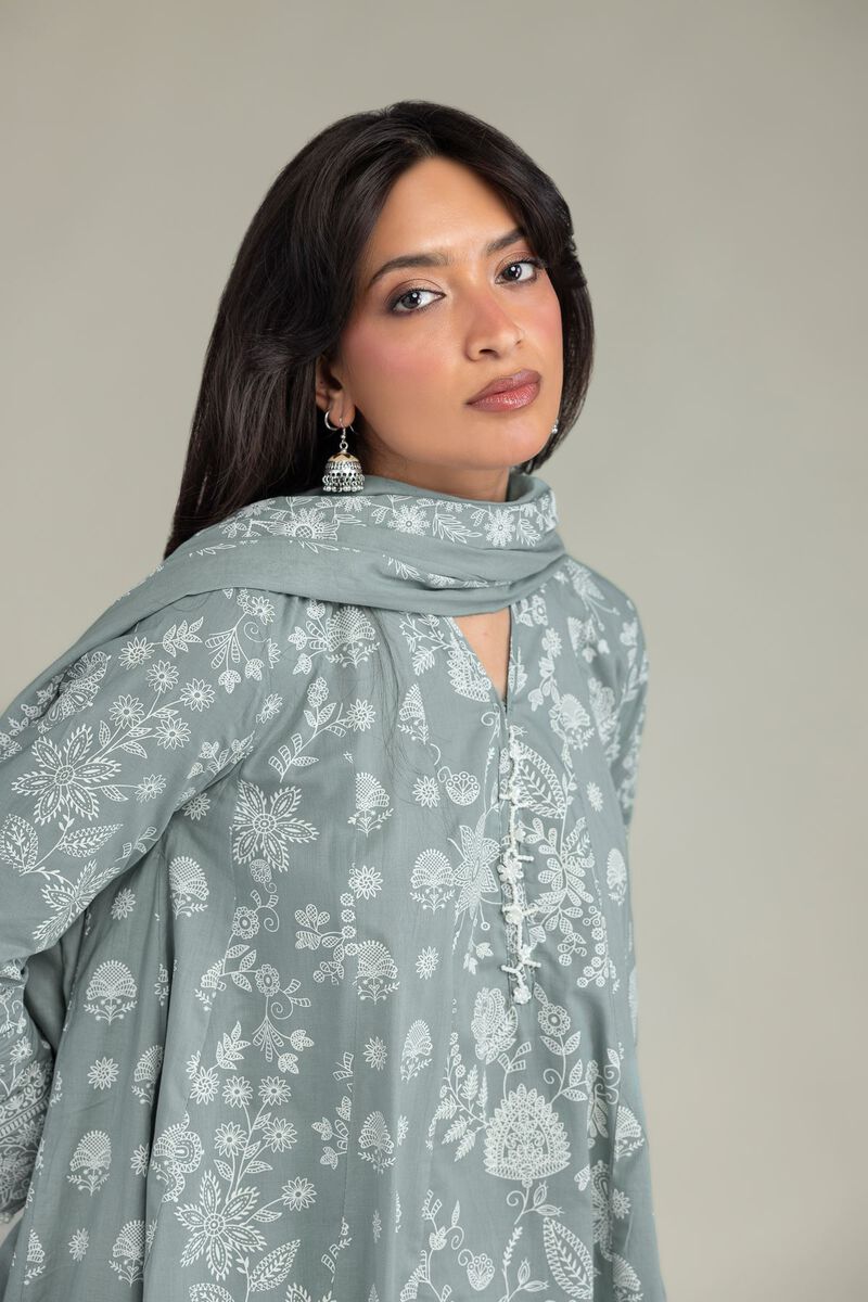 Lawn | Floral Lawn Dupatta | USD 30.00