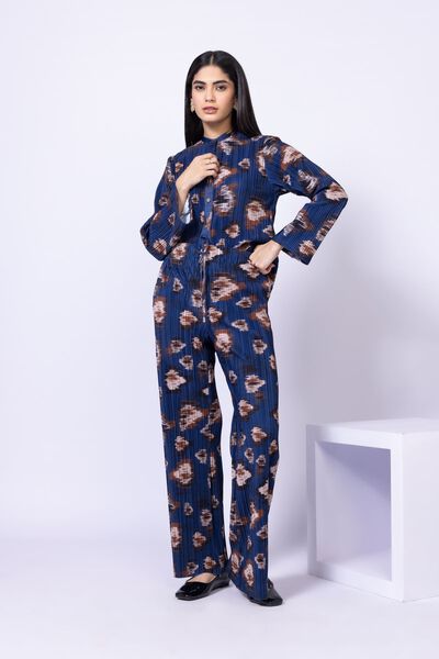 Printed | Pleated Georgette | Trousers | USD 7.50