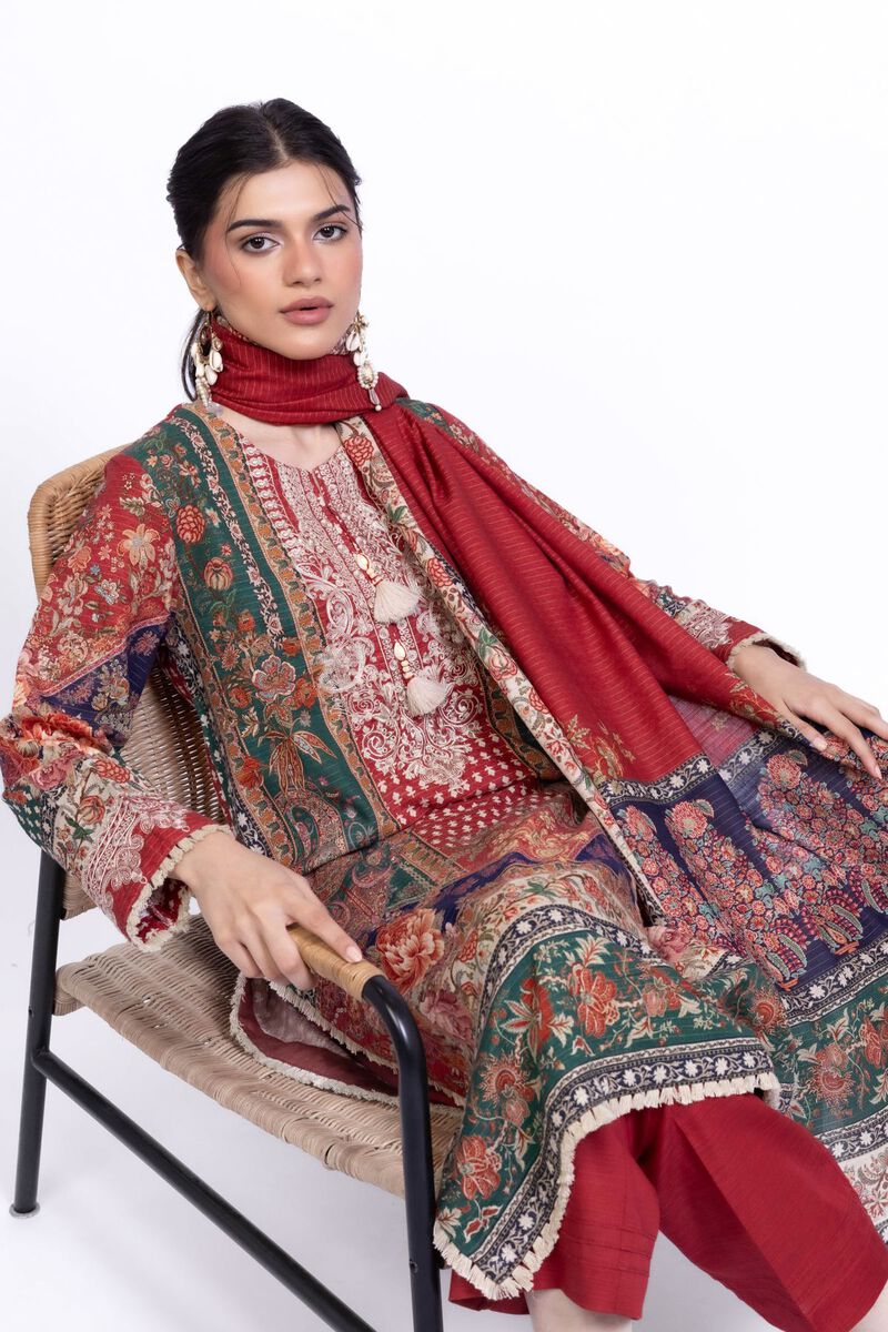 Embroidered | Textured Cotton | Kurta | USD 35.00