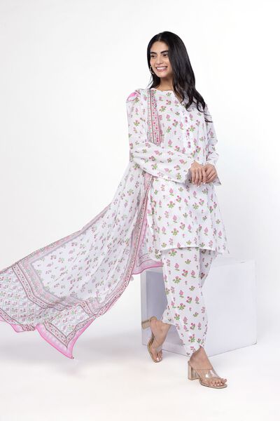 Embroidered | Lawn | Fabrics 3 Piece | USD 45.00