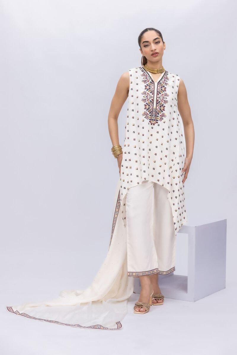 Embroidered | Light Thai Silk | Dupatta | USD 14.00