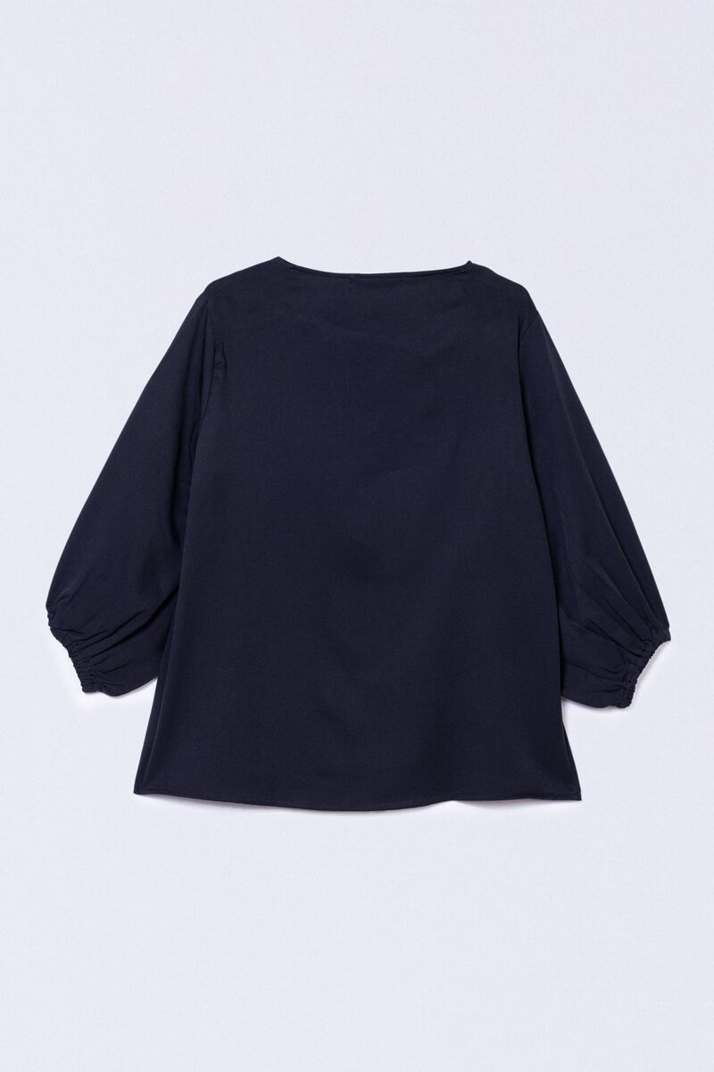 Dyed | Polyester Twill | Blouse | USD 7.50