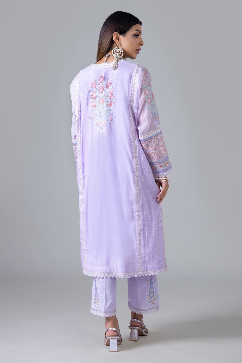 Embroidered | Viscose Polyester Net | Kurta | null
