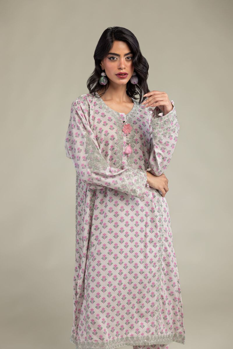 Embroidered | Raw Silk | Kurta | USD 65.00