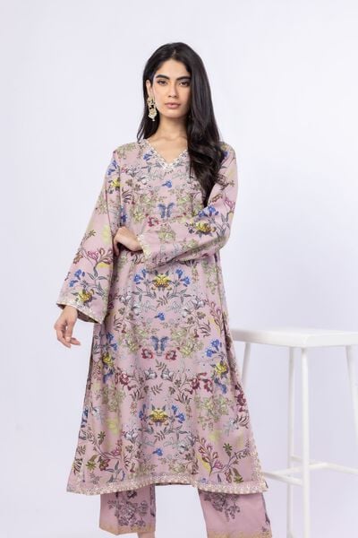 Embroidered | Russian Raw Silk | Kurta | USD 45.00
