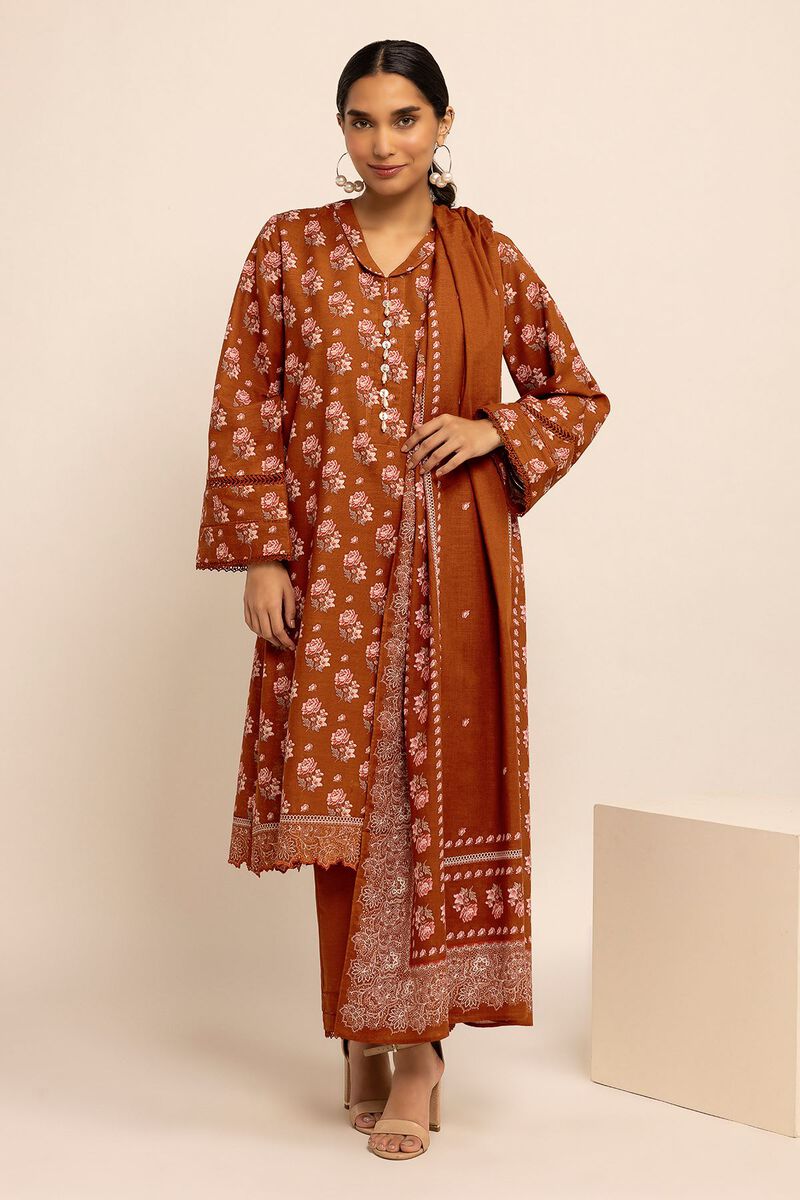 Fabrics 3 Piece Suit, RUST, hi-res image number null