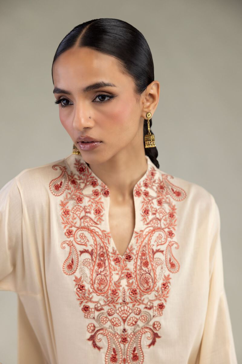 Embroidered | Cambric | Long Cambric Kurta | USD 40.00