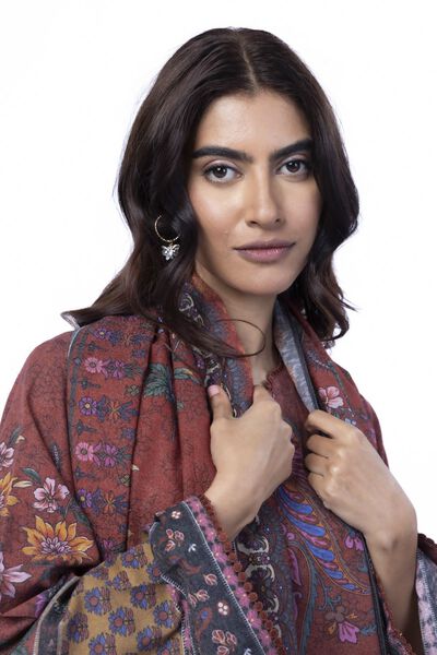 Printed | Karandi | Tailored 3 Piece | USD 50.00