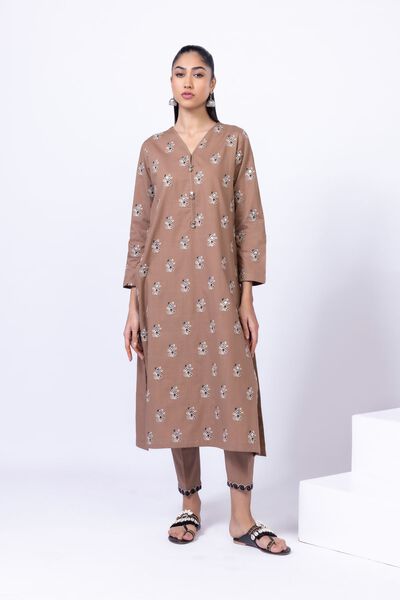 Embroidered | Crosshatch Poplin | Pants | USD 6.00