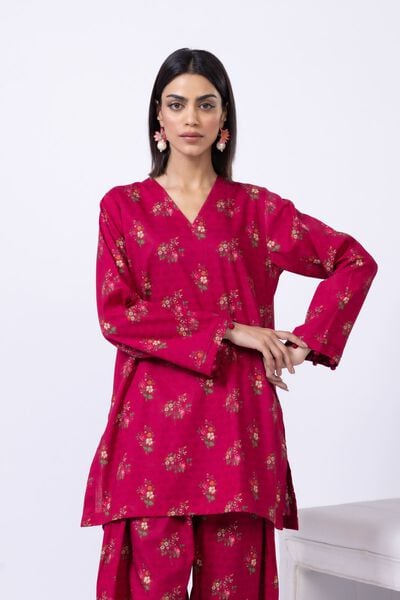 Printed | Crosshatch Poplin | Kurta | USD 15.00