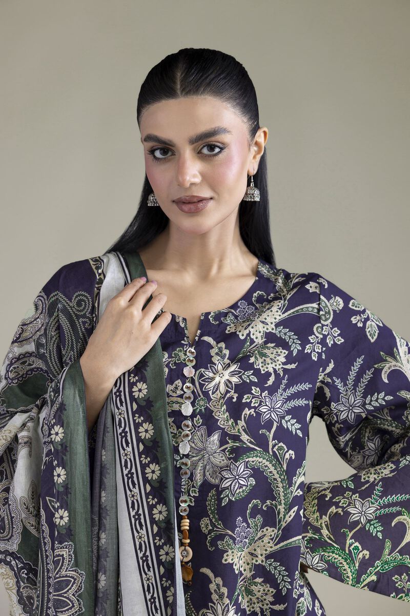 Printed | Lawn | Black Tailored Lawn | USD 65.00