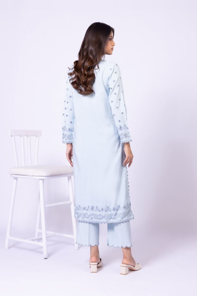 Embroidered | Dull Raw Silk | Kurta | USD 30.00