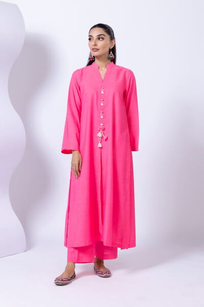 Dyed | Chambray | Kurta | USD 30.00