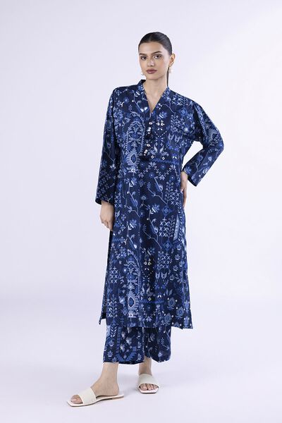 Printed | Crosshatch Poplin | Pants | USD 15.00