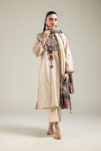 Embroidered | Mesuri | Solid Mesuri Pants | USD 25.00