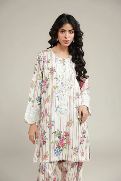 Printed | Jacquard | Printed Co-ord Set | USD 60.00