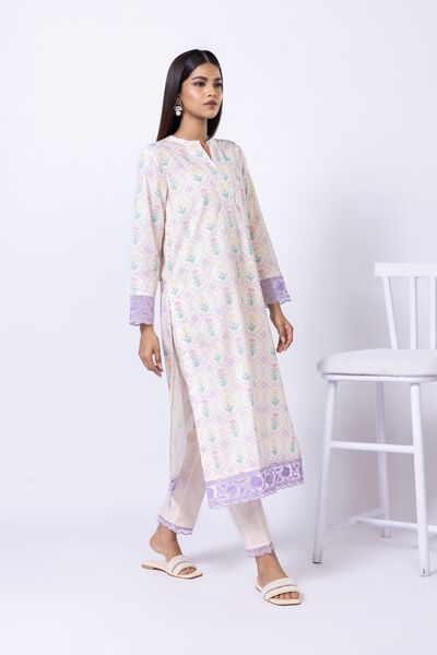 Embroidered | Crosshatch Poplin | Pants | USD 6.00