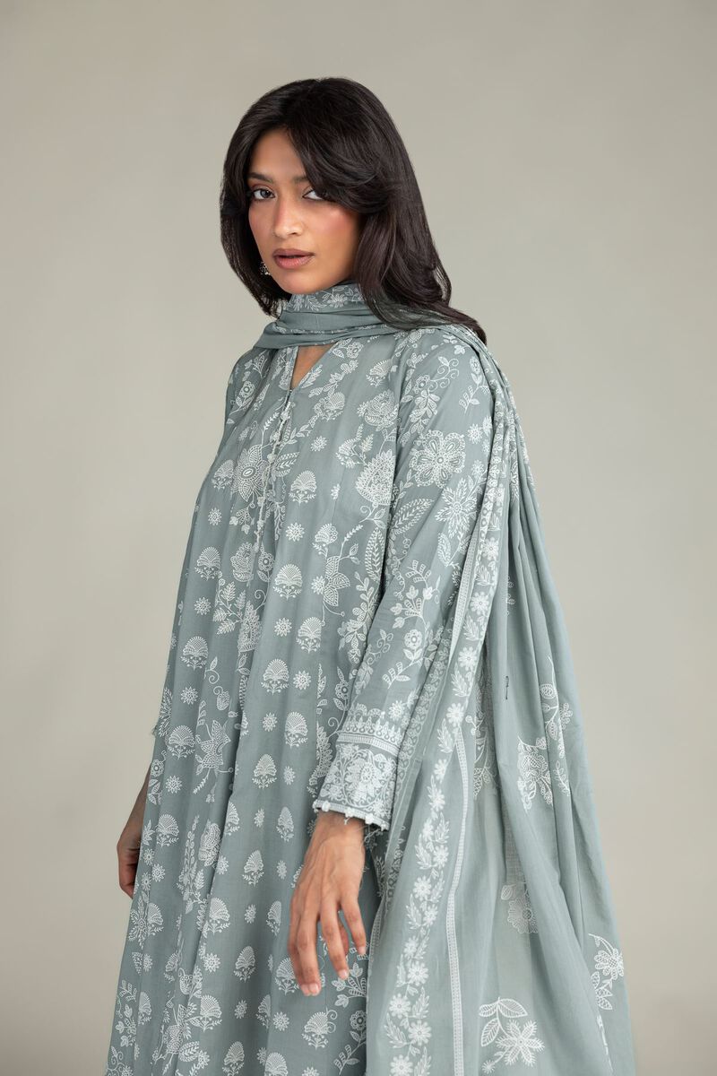 Lawn | Floral Lawn Dupatta | USD 30.00