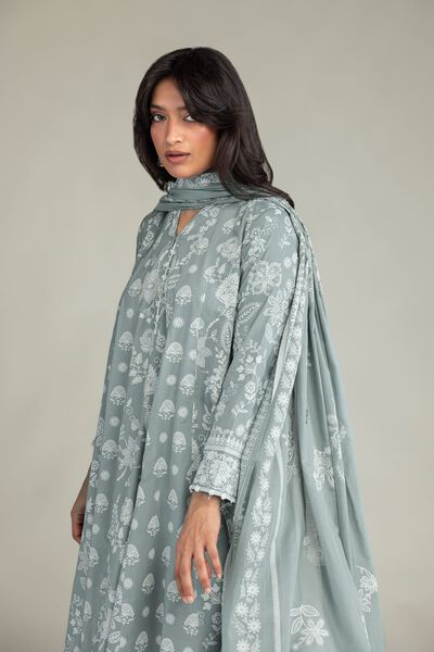Lawn | Floral Lawn Dupatta | USD 30.00