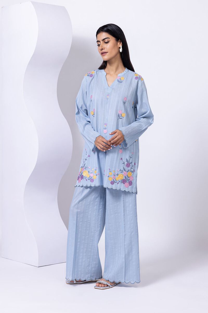 Embroidered | Leno | Pants | USD 6.00