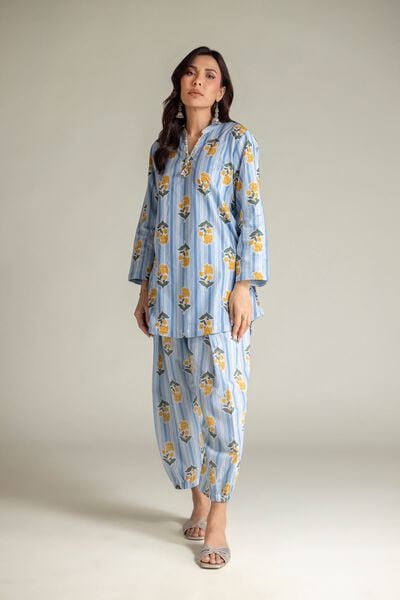 Embroidered | Cambric | Light Blue Shalwar | USD 30.00