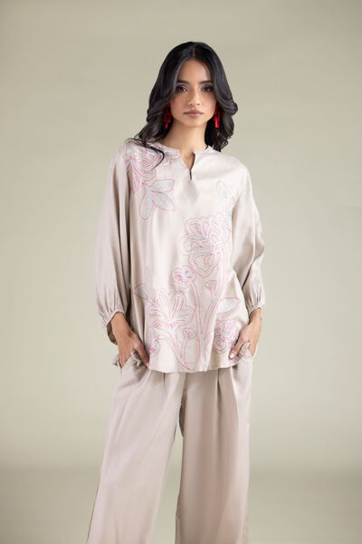 Embroidered | Viscose | Blouse | USD 35.00