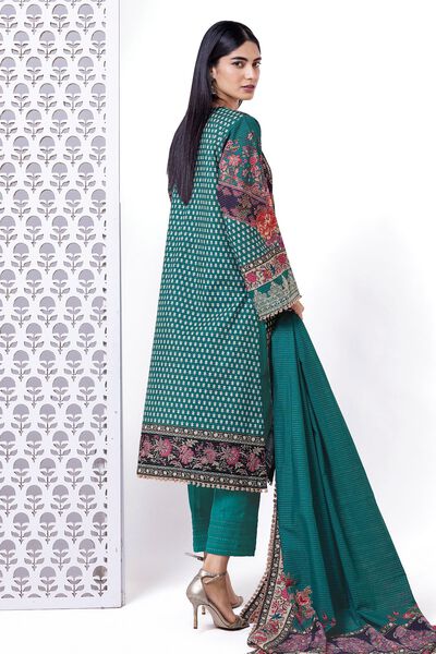 Embroidered | Light khaddar Messuri | Tailored 3 Piece | USD 37.50