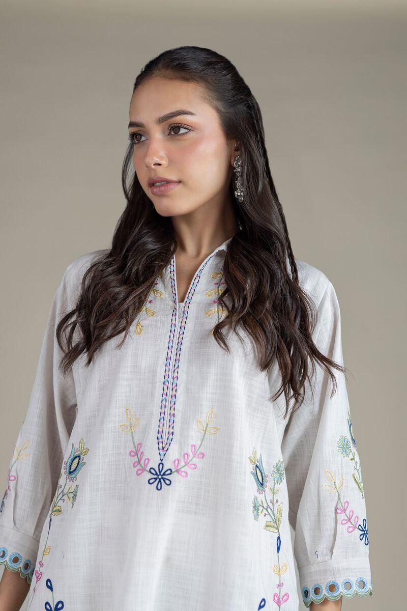 Embroidered | Heavy Textured Cotton | Kurta | USD 40.00