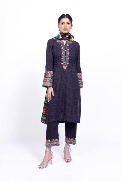 Embroidered | Textured Cotton | Kurta | USD 17.50