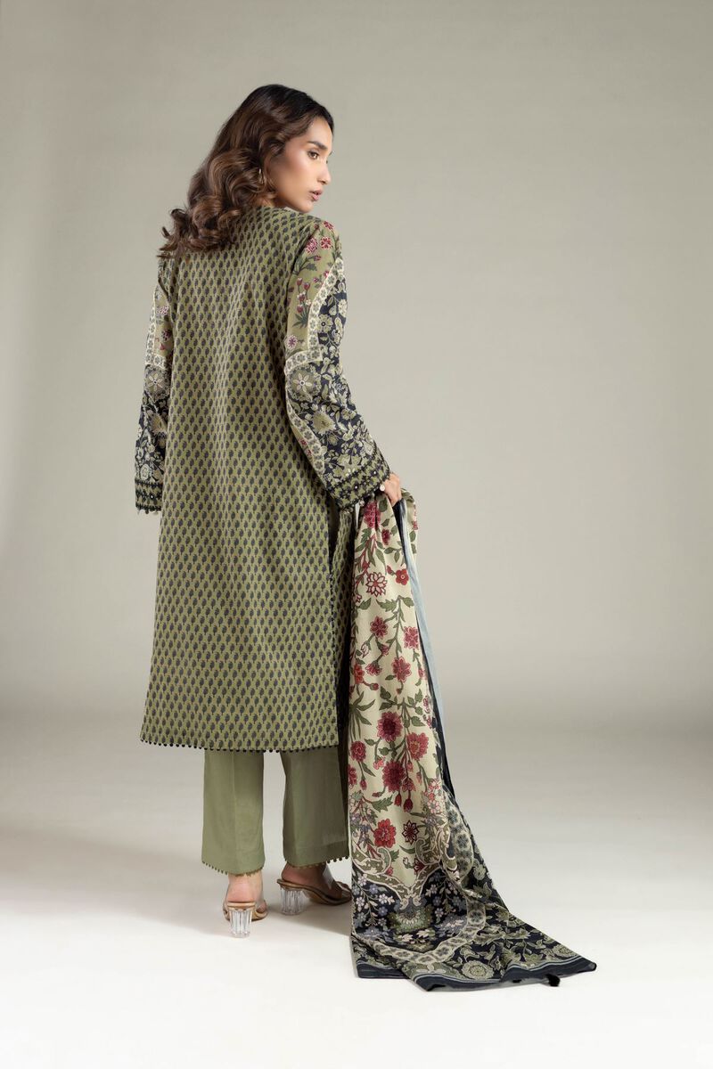 Printed | Messuri | Tailored 3 Piece | USD 65.00