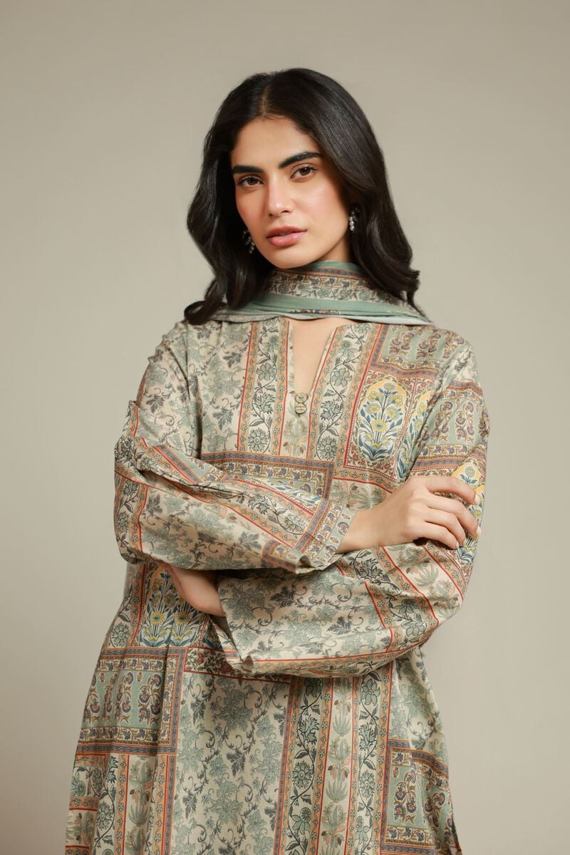 Printed | Cambric | Tailored Cambric Set | USD 60.00