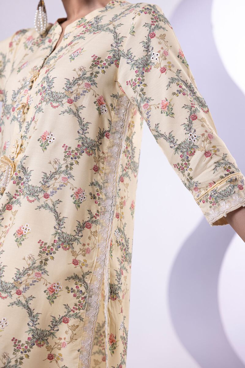 Embroidered | Russian Raw Silk | Kurta | null