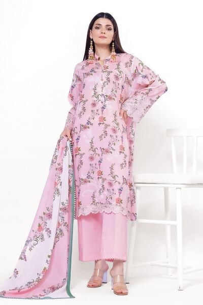 Embroidered | Lawn | Fabrics 3 Piece | USD 13.50