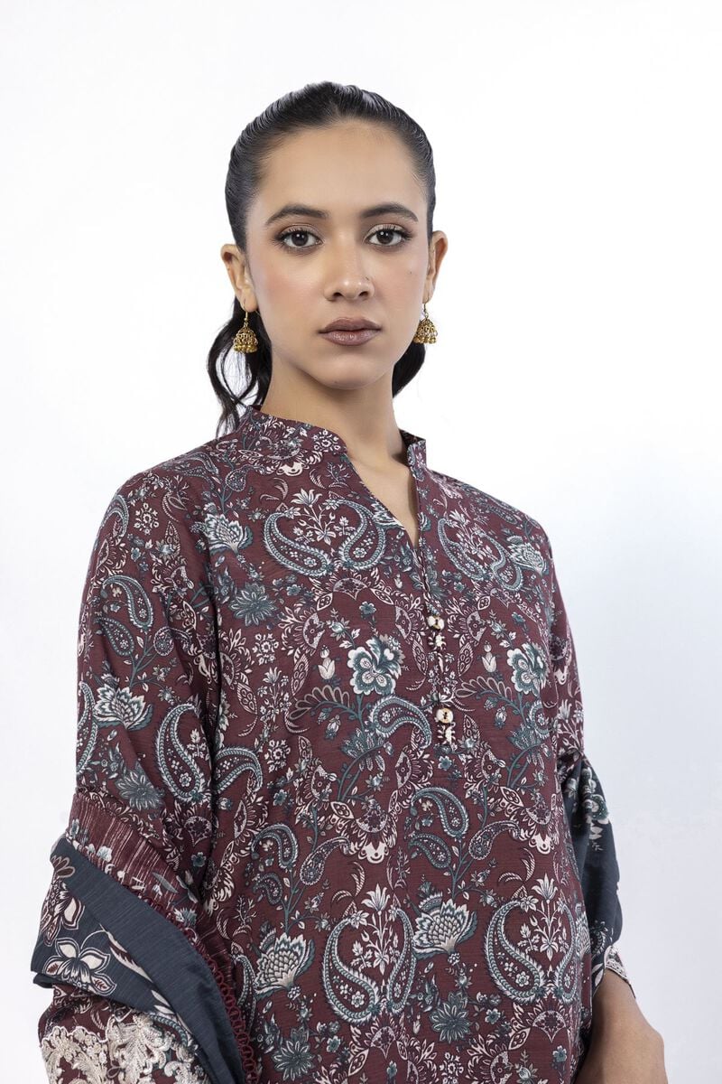 Embroidered | Light Khaddar | Tailored 3 Piece | USD 50.00