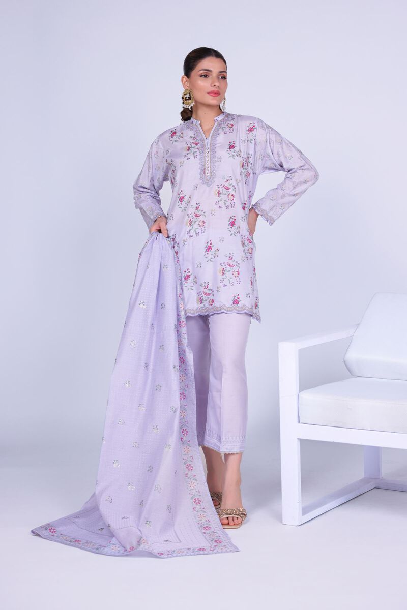 Embroidered | Cotton Net | Dupatta | USD 33.00