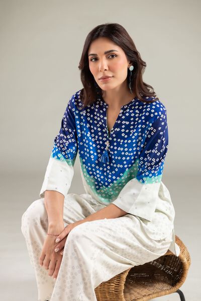 Embroidered | Viscose Crepe | Tunic | USD 35.00