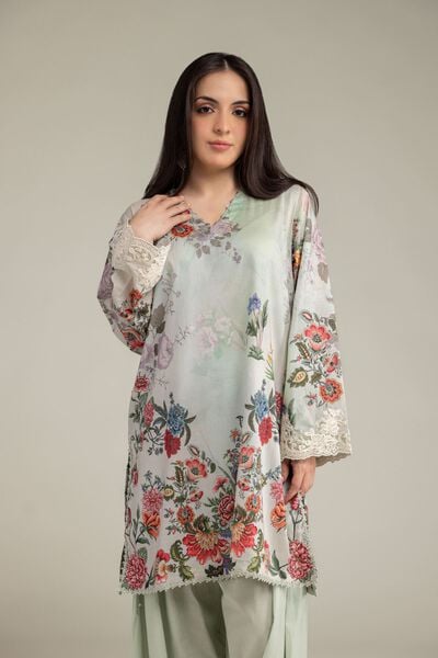 Embroidered | Cambric | Tailored 2 Piece | USD 55.00