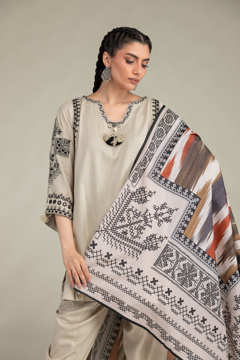 Embroidered | Polyester Silk | Polyster Silk Dupatta | USD 30.00