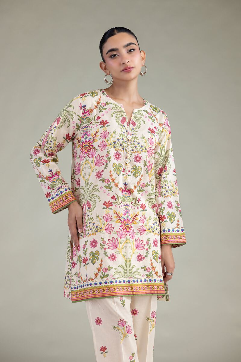 Printed | Cambric | Short Cambric Kurta | USD 35.00