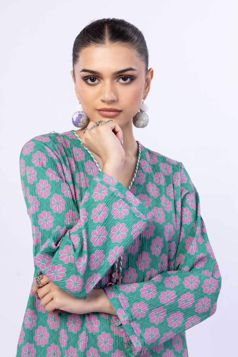 Printed | Ripple Crinkle | Kurta | USD 25.00