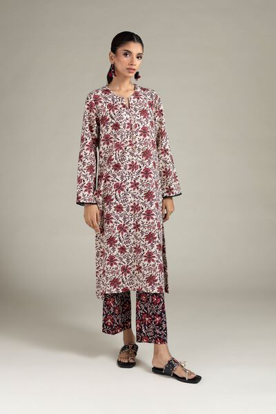 Printed | Khaddar | Pants | USD 5.10