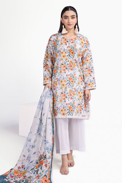 Printed | Lawn | Fabrics 2 Piece | Top and Dupatta | USD 15.00