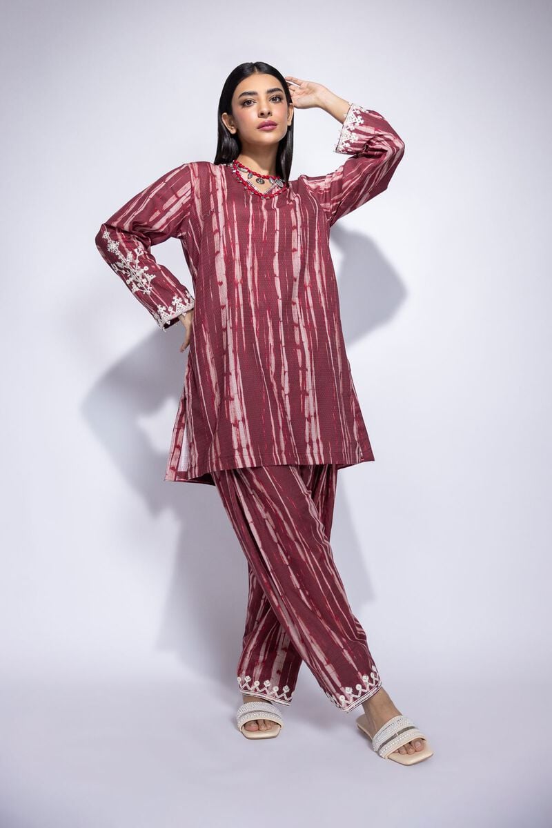 Embroidered | Dobby | Pants | USD 10.00