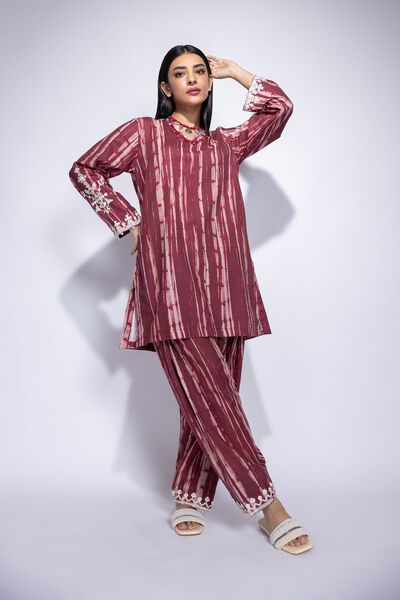 Embroidered | Dobby | Pants | USD 20.00