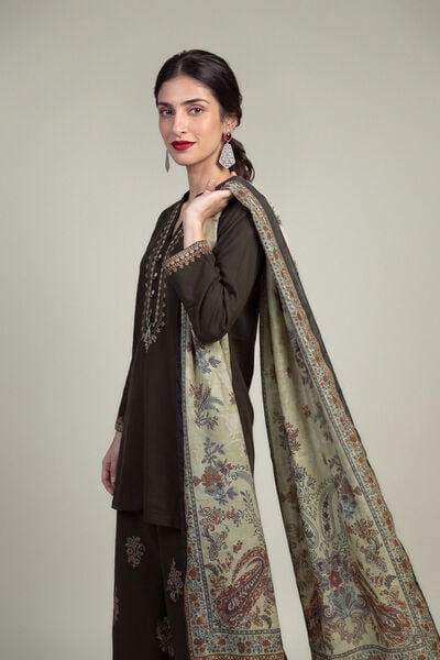 Embroidered | Polyester Silk | Polyester Silk Dupatta | USD 35.00