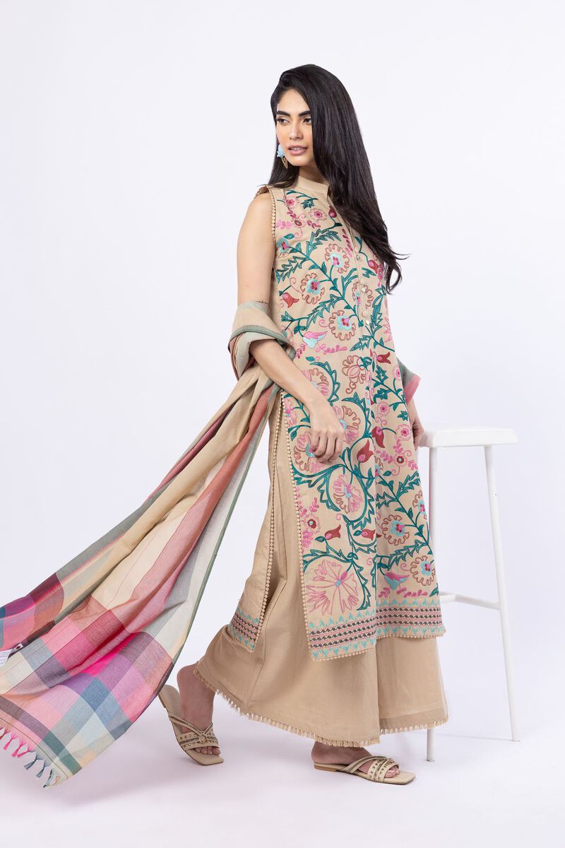 Dyed | Handwoven Cotton | Dupatta | USD 11.50