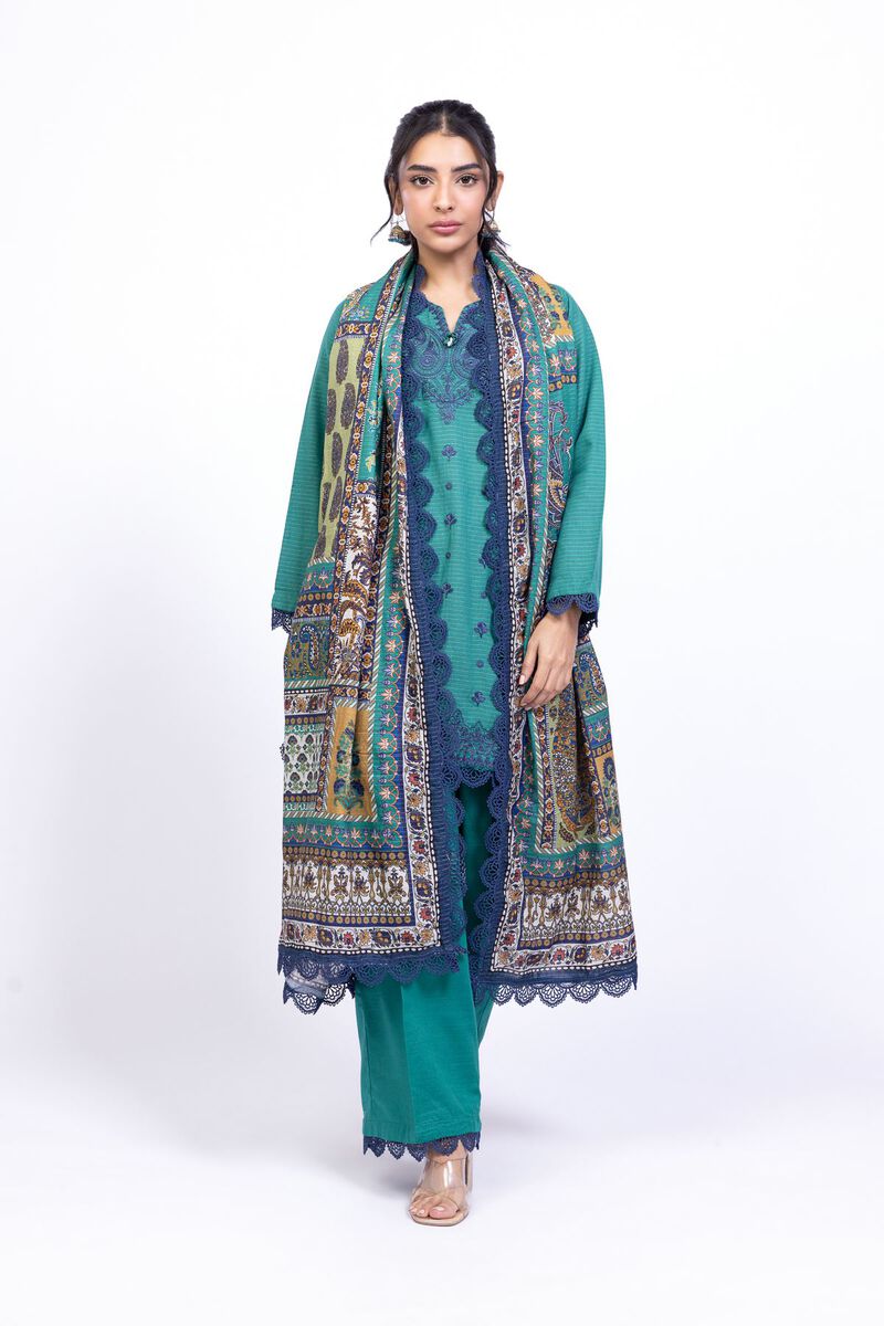Printed | Textured Cotton | Dupatta | USD 6.60