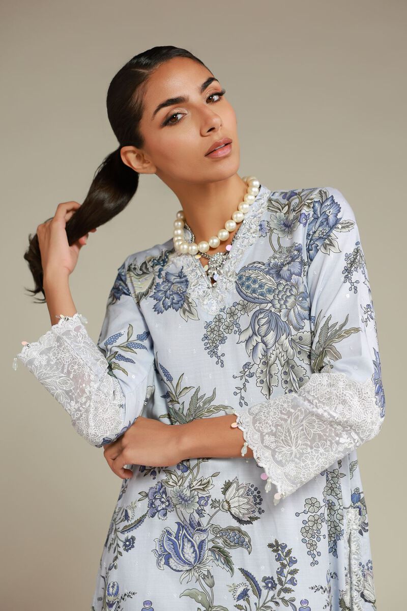 Embroidered | Raw Silk | Kurta | USD 70.00